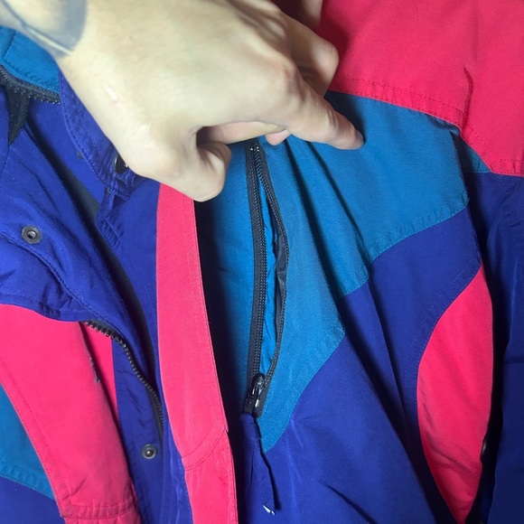 Vintage 90's Couloir multi colour ski jacket - Picture 4 of 16